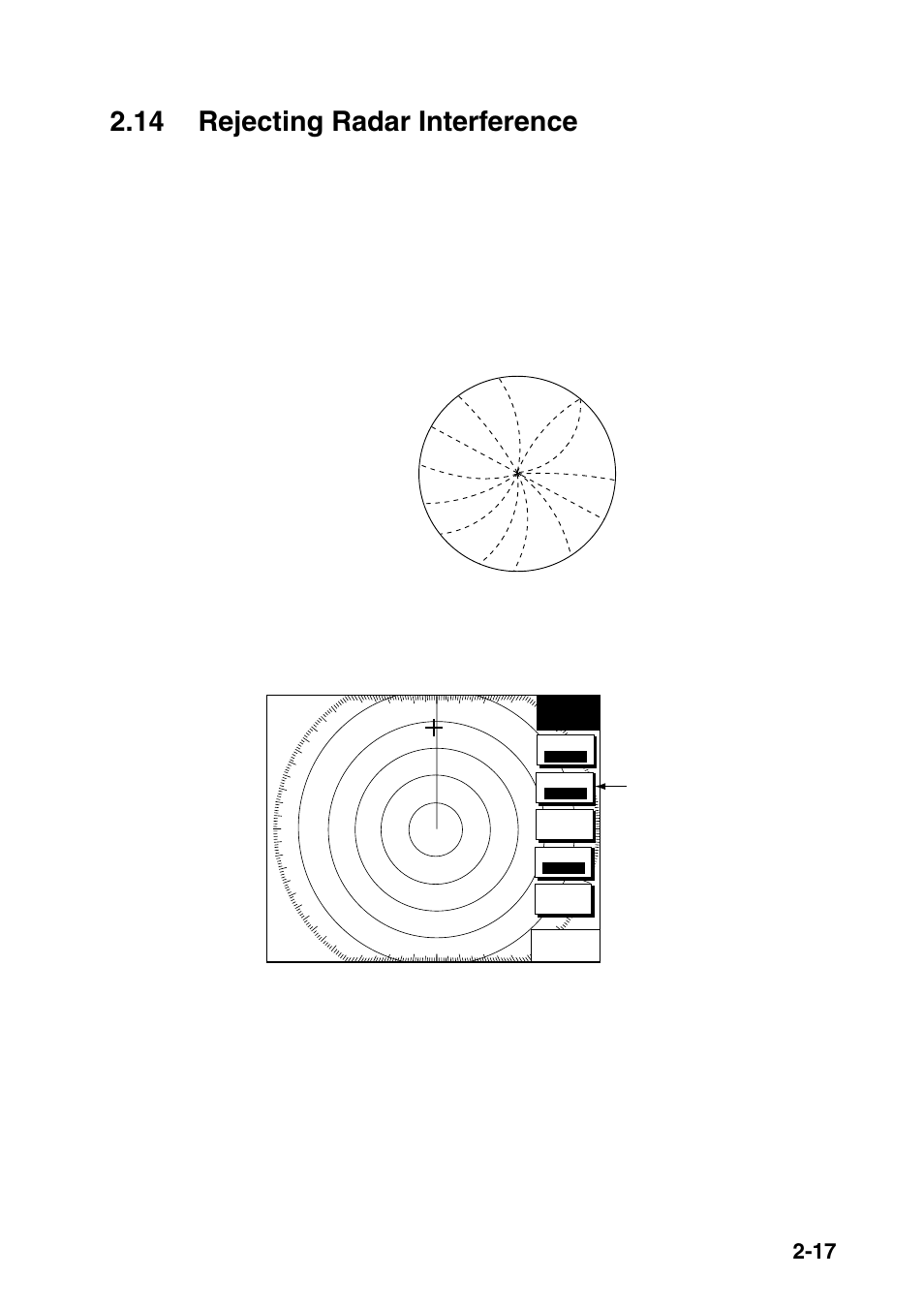 14 rejecting radar interference | Furuno COLOR VIDEO PLOTTER 1933C User Manual | Page 51 / 251