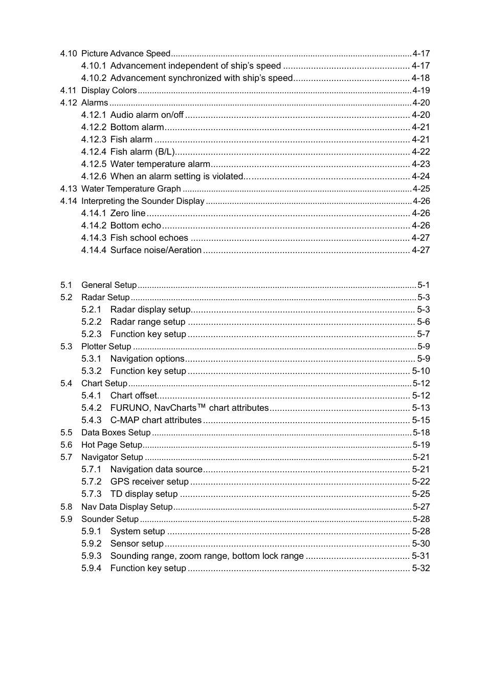 Furuno COLOR VIDEO PLOTTER 1933C User Manual | Page 8 / 251