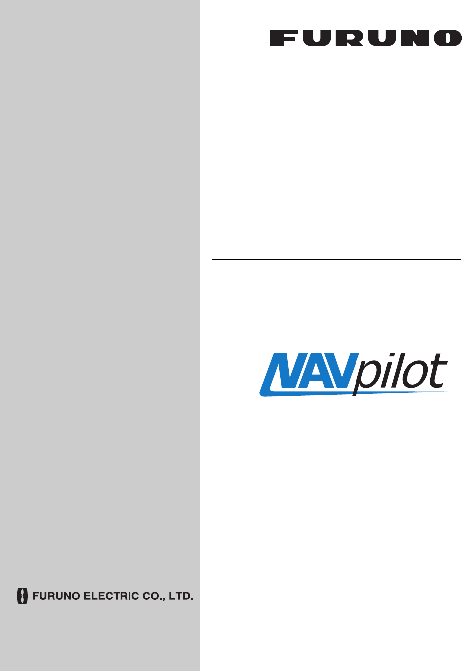 Furuno NAVPILOT 511 User Manual | 73 pages
