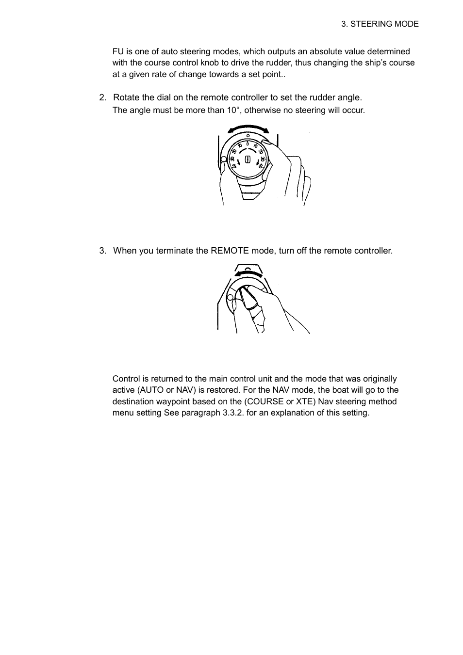 Furuno NAVPILOT 511 User Manual | Page 33 / 73