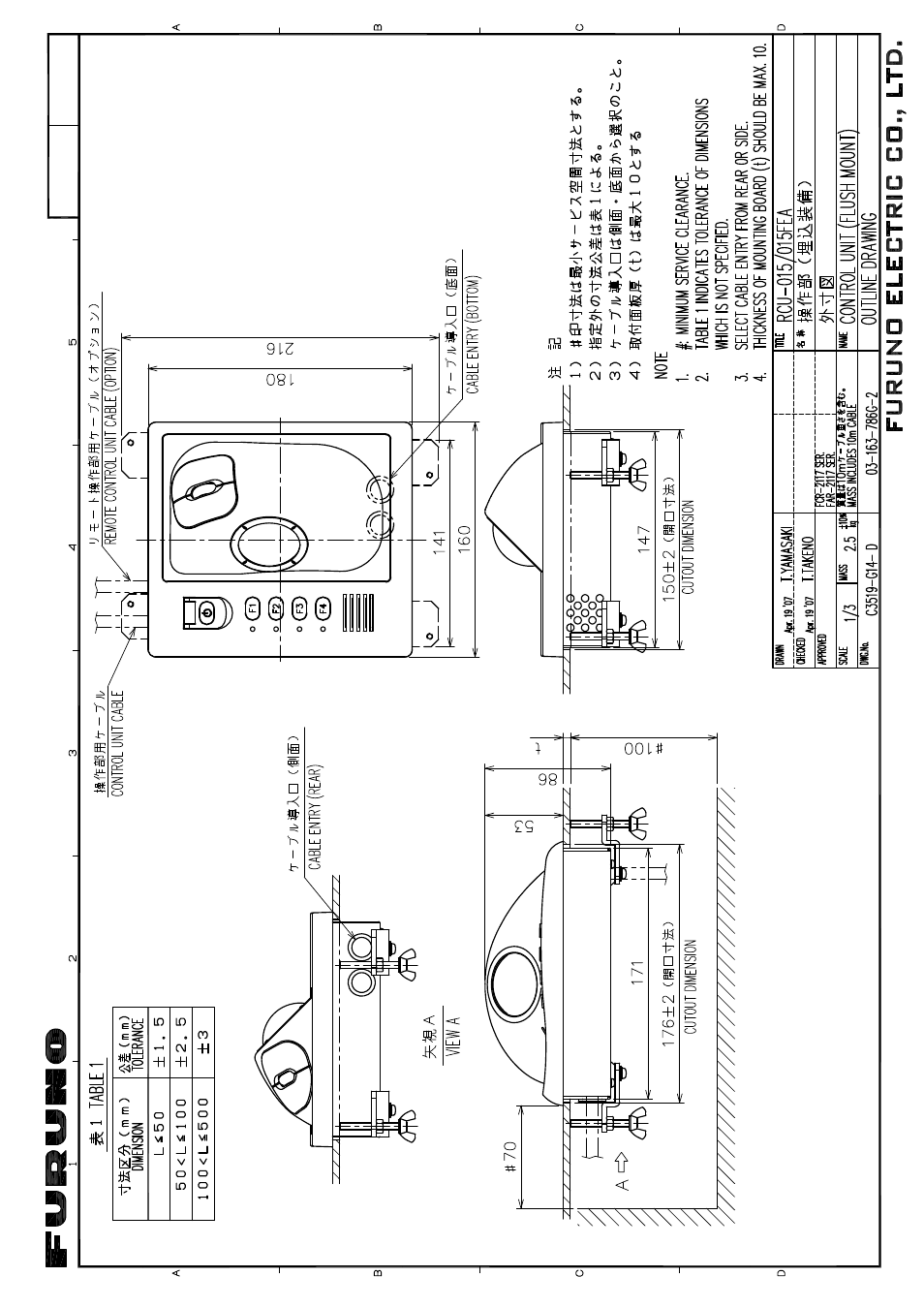 Furuno 2167DS-BB User Manual | Page 100 / 111