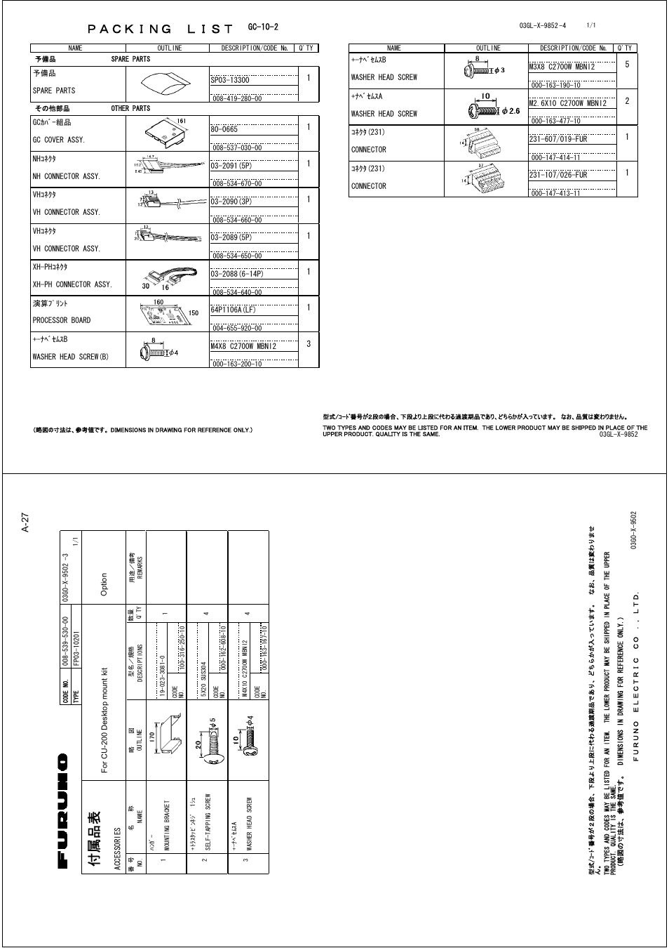 㧼㧭㧯㧷㧵㧺㧳ޓ㧸㧵㧿㨀, A-28, A-27 | Furuno 2167DS-BB User Manual | Page 88 / 111