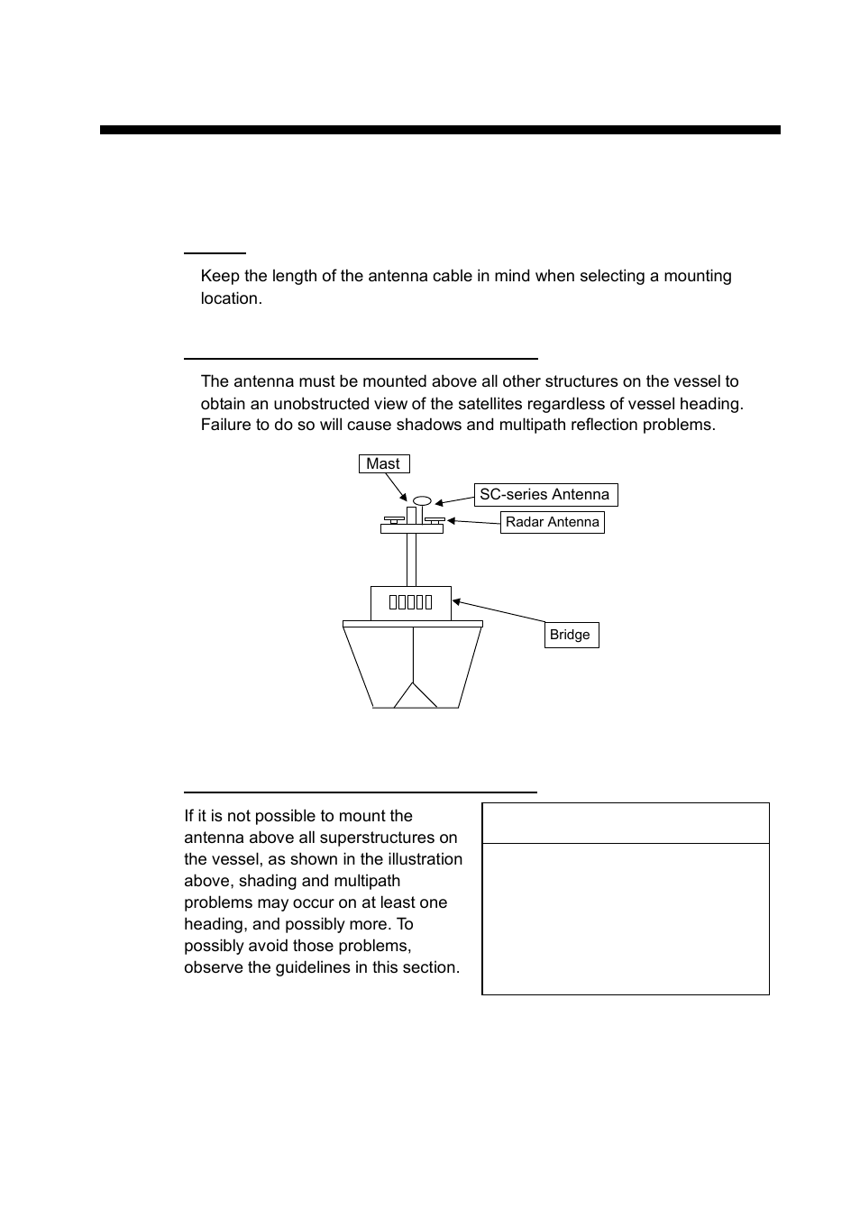 1 installation, 1 mounting considerations, Notice | Furuno SC-110 User Manual | Page 13 / 89