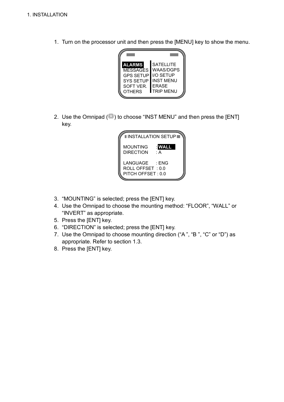 Furuno SC-110 User Manual | Page 28 / 89