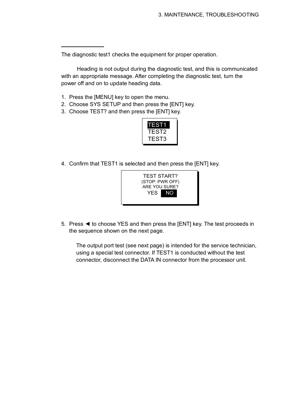 3 diagnostics | Furuno SC-110 User Manual | Page 55 / 89