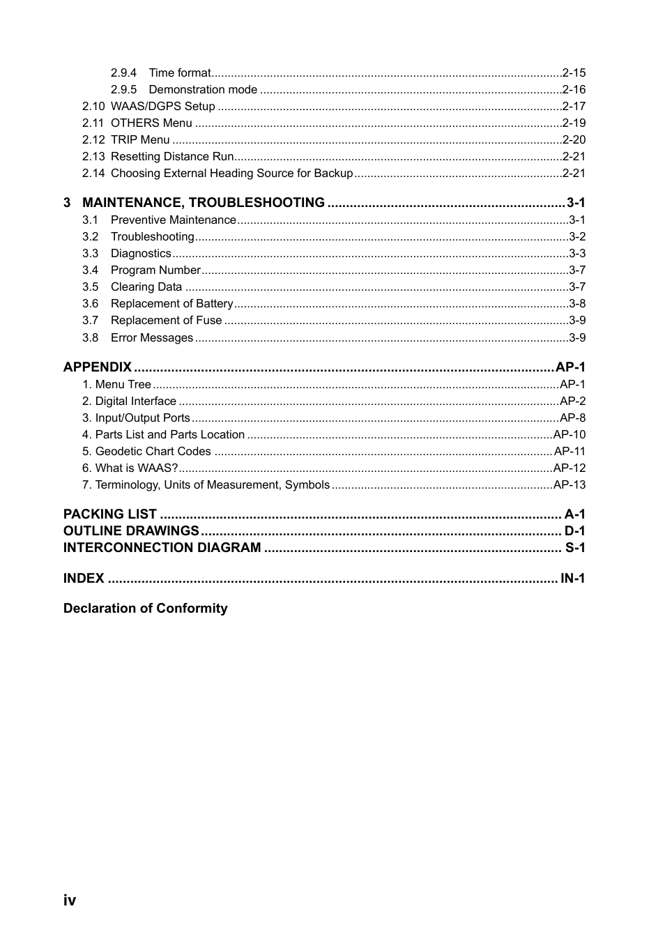 Furuno SC-110 User Manual | Page 6 / 89