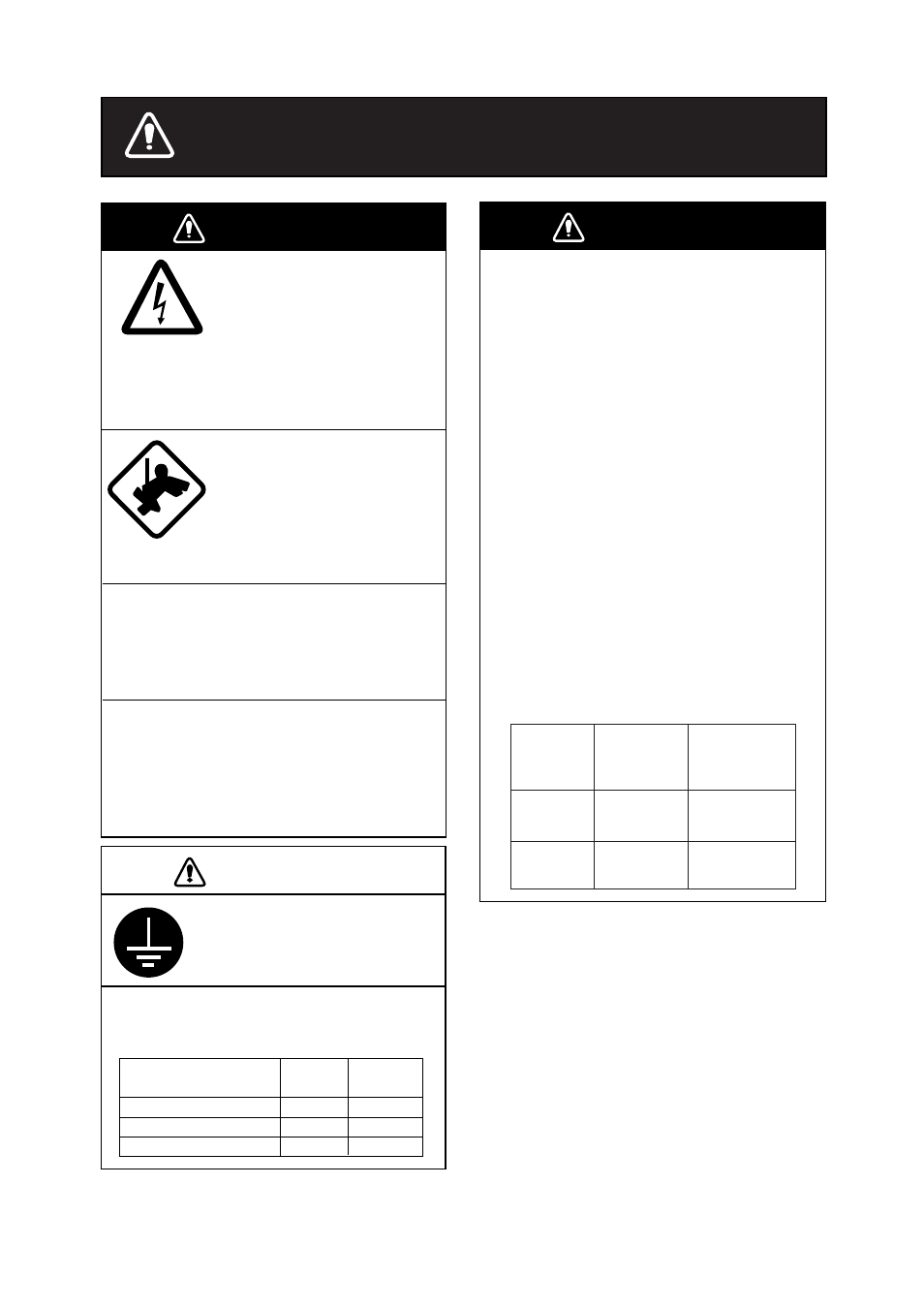 Safety instructions, Warning, Caution | Radio frequency radiation hazard | Furuno 1734C User Manual | Page 3 / 55
