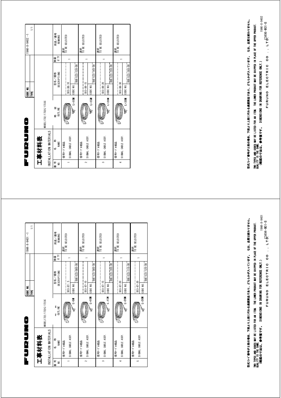 Ꮏ੐ ᧚ ᢱ | Furuno 1734C User Manual | Page 47 / 55