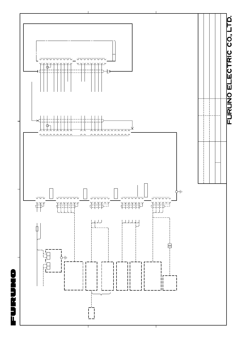 Interconnection diagrams | Furuno 1734C User Manual | Page 53 / 55