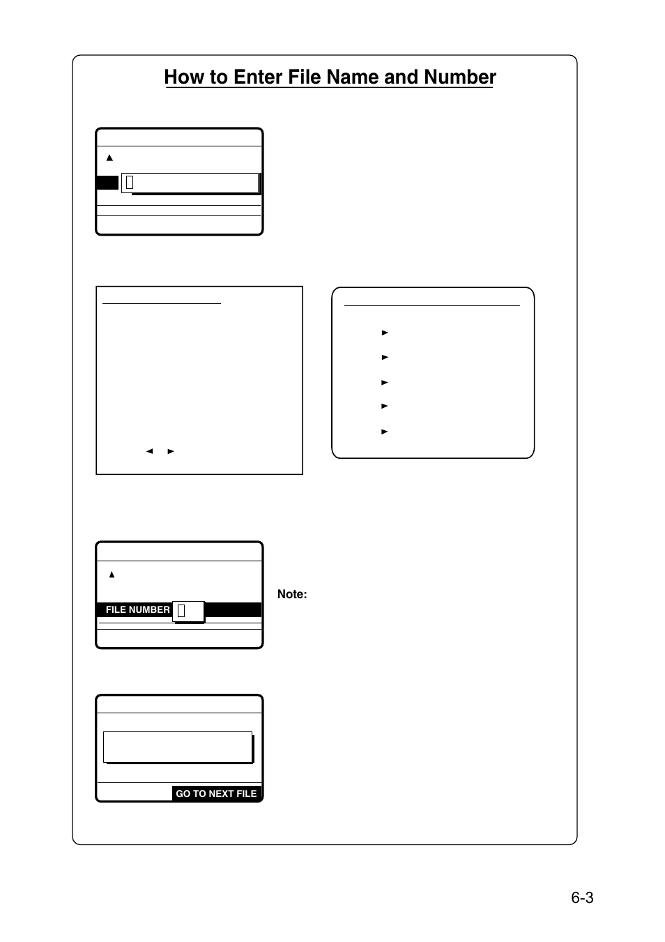 How to enter file name and number | Furuno RC-1500-1T User Manual | Page 133 / 418