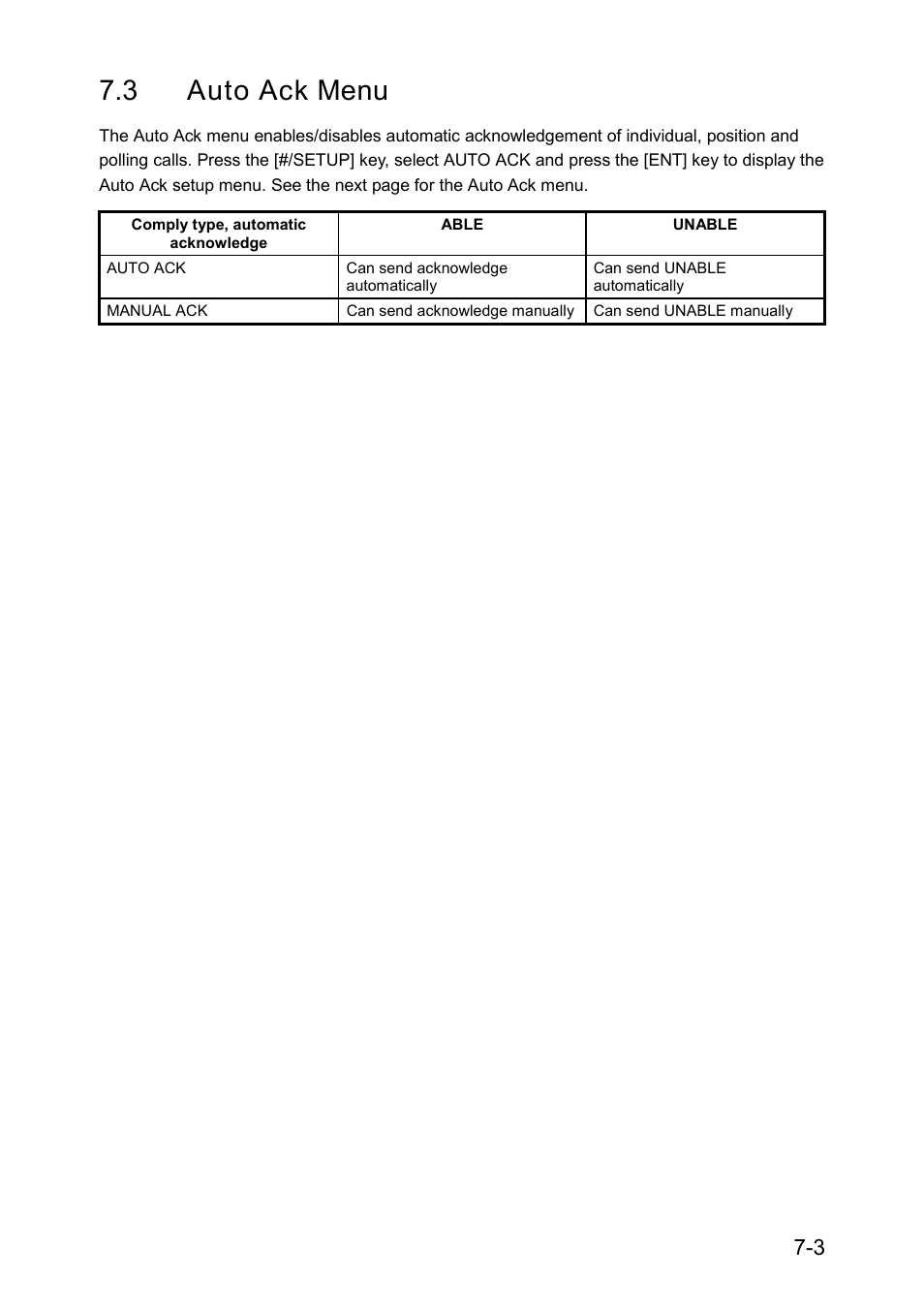 3 auto ack menu | Furuno RC-1500-1T User Manual | Page 143 / 418