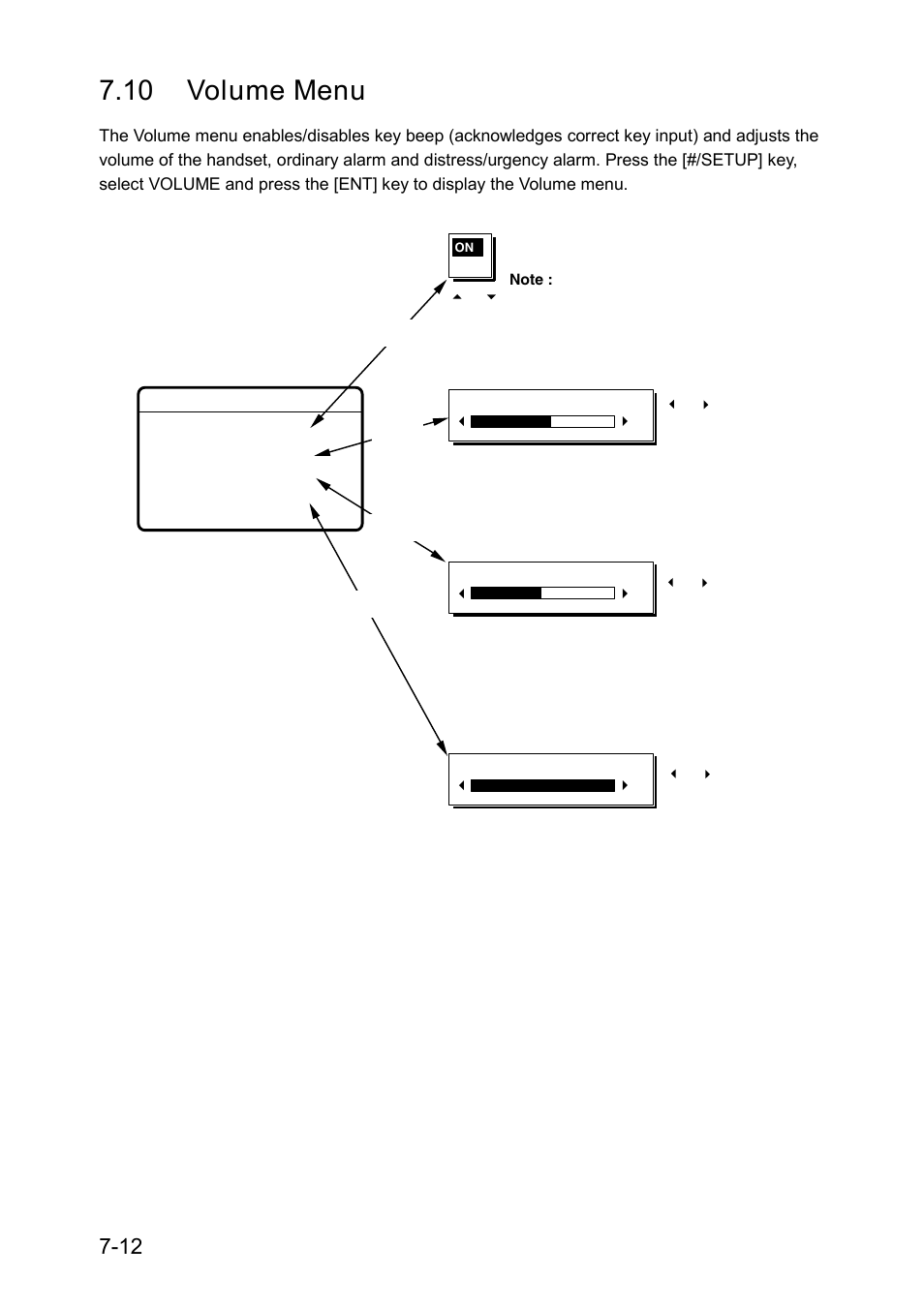 10 volume menu | Furuno RC-1500-1T User Manual | Page 152 / 418