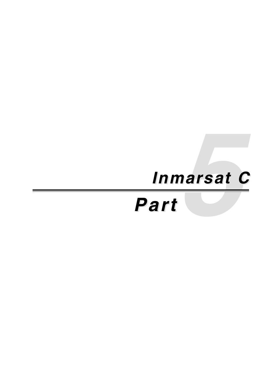 Part 5 inmarsat c | Furuno RC-1500-1T User Manual | Page 249 / 418