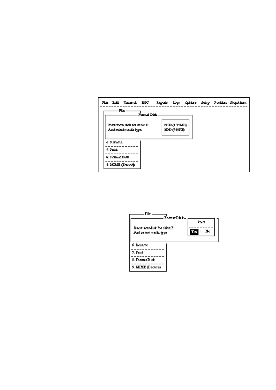Saving a message | Furuno RC-1500-1T User Manual | Page 321 / 418