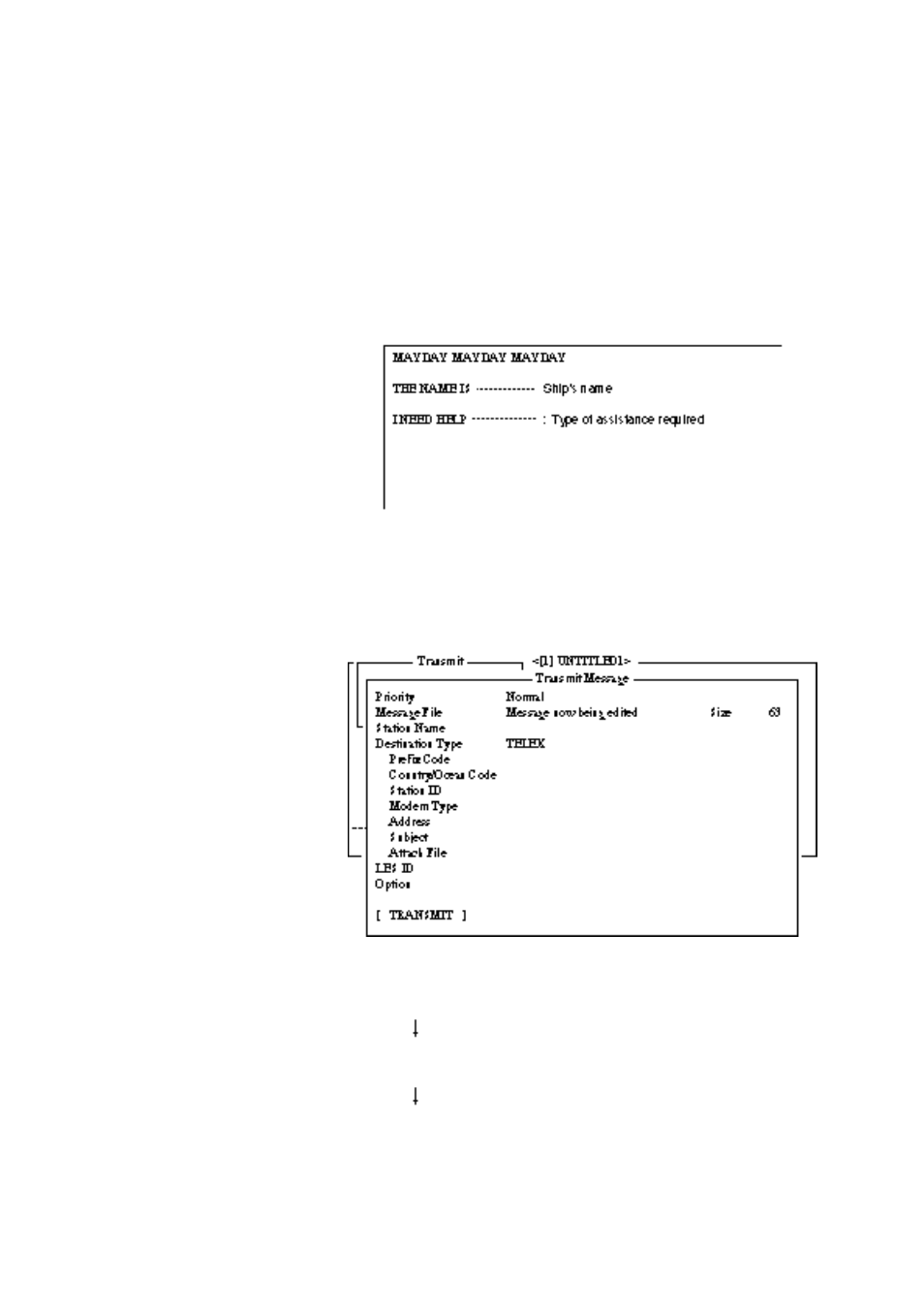 Distress communications | Furuno RC-1500-1T User Manual | Page 375 / 418