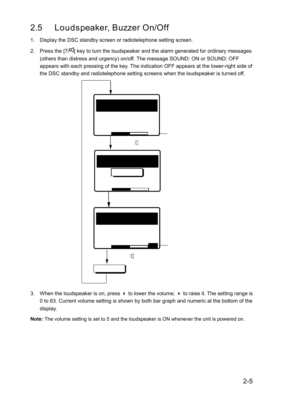 5 loudspeaker, buzzer on/off | Furuno RC-1500-1T User Manual | Page 45 / 418