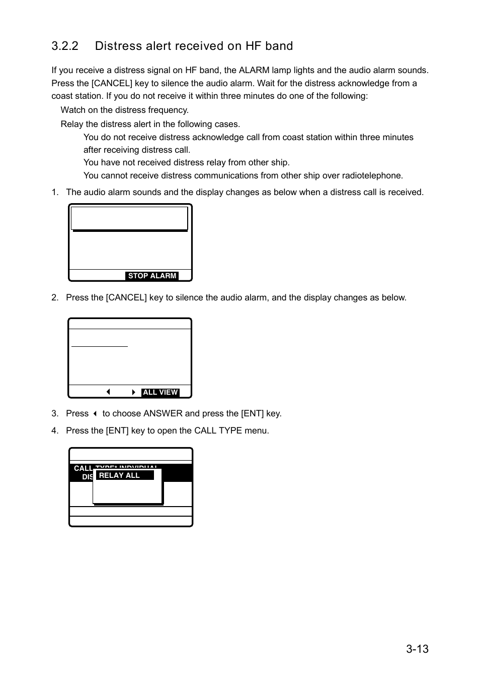 2 distress alert received on hf band | Furuno RC-1500-1T User Manual | Page 67 / 418