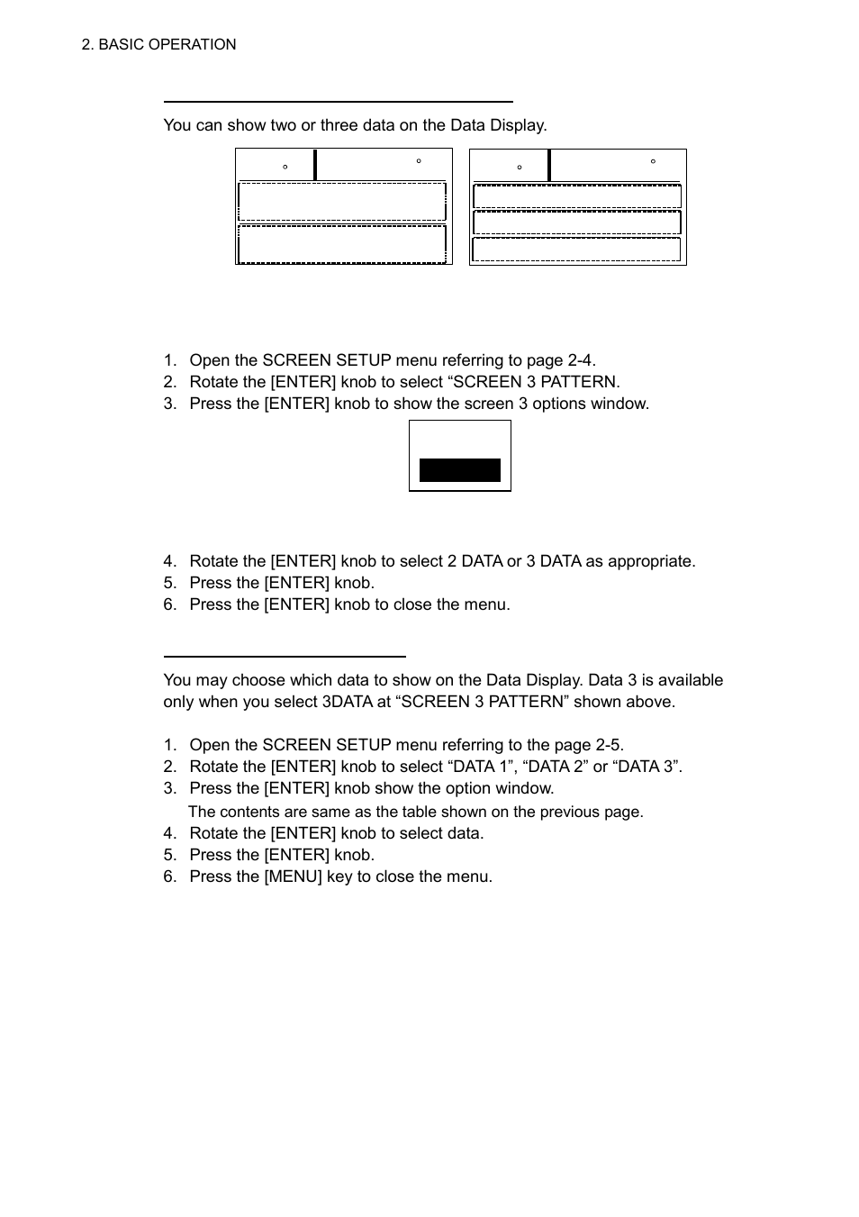 3 data | Furuno NAVpilot NAVpilot-500 User Manual | Page 15 / 73
