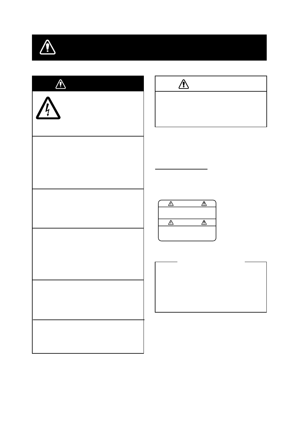 Safety instructions, Warning, Caution | Furuno FE-700 User Manual | Page 3 / 44