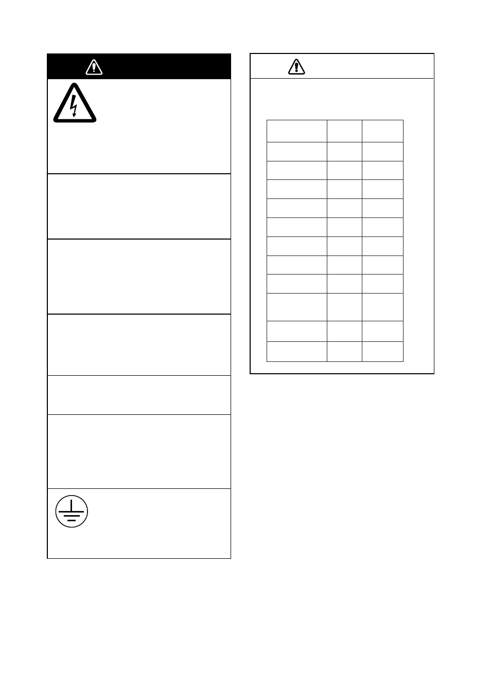 Caution, Warning | Furuno FAR-2827 User Manual | Page 4 / 135