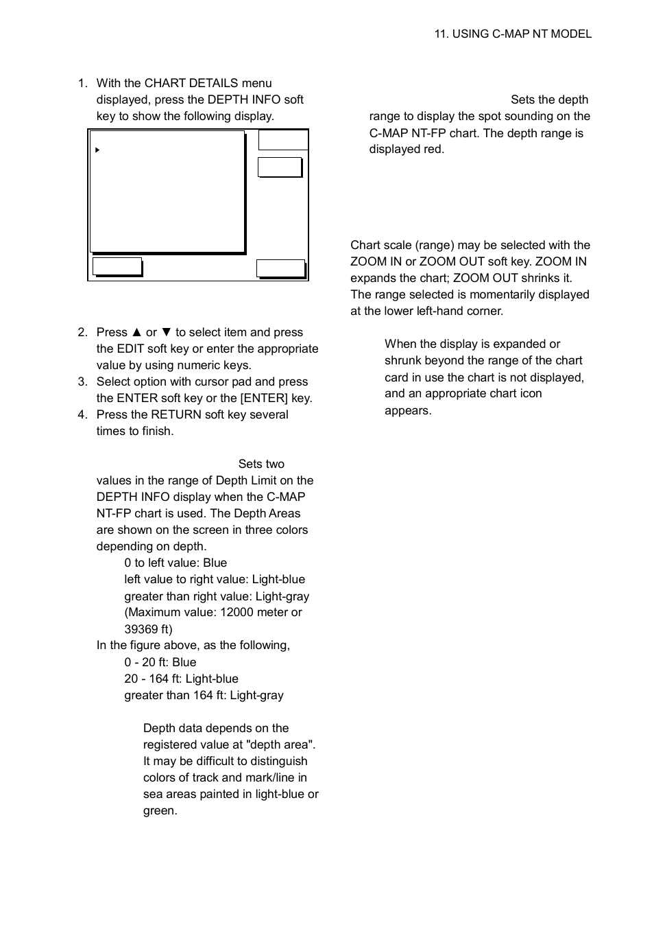 6 selecting chart scale/range | Furuno GP-1850WD User Manual | Page 79 / 98