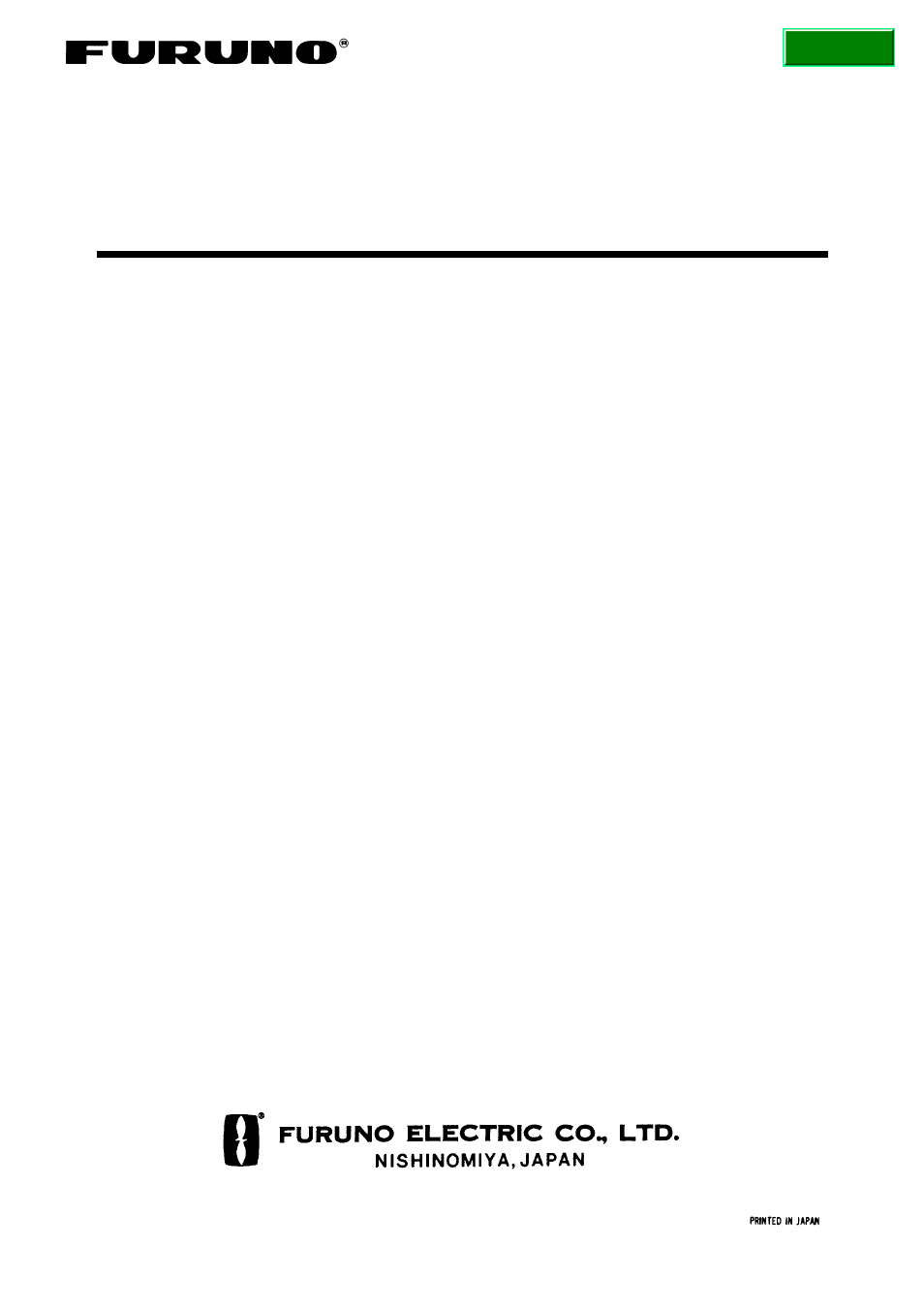 Furuno GP-90 User Manual | 36 pages