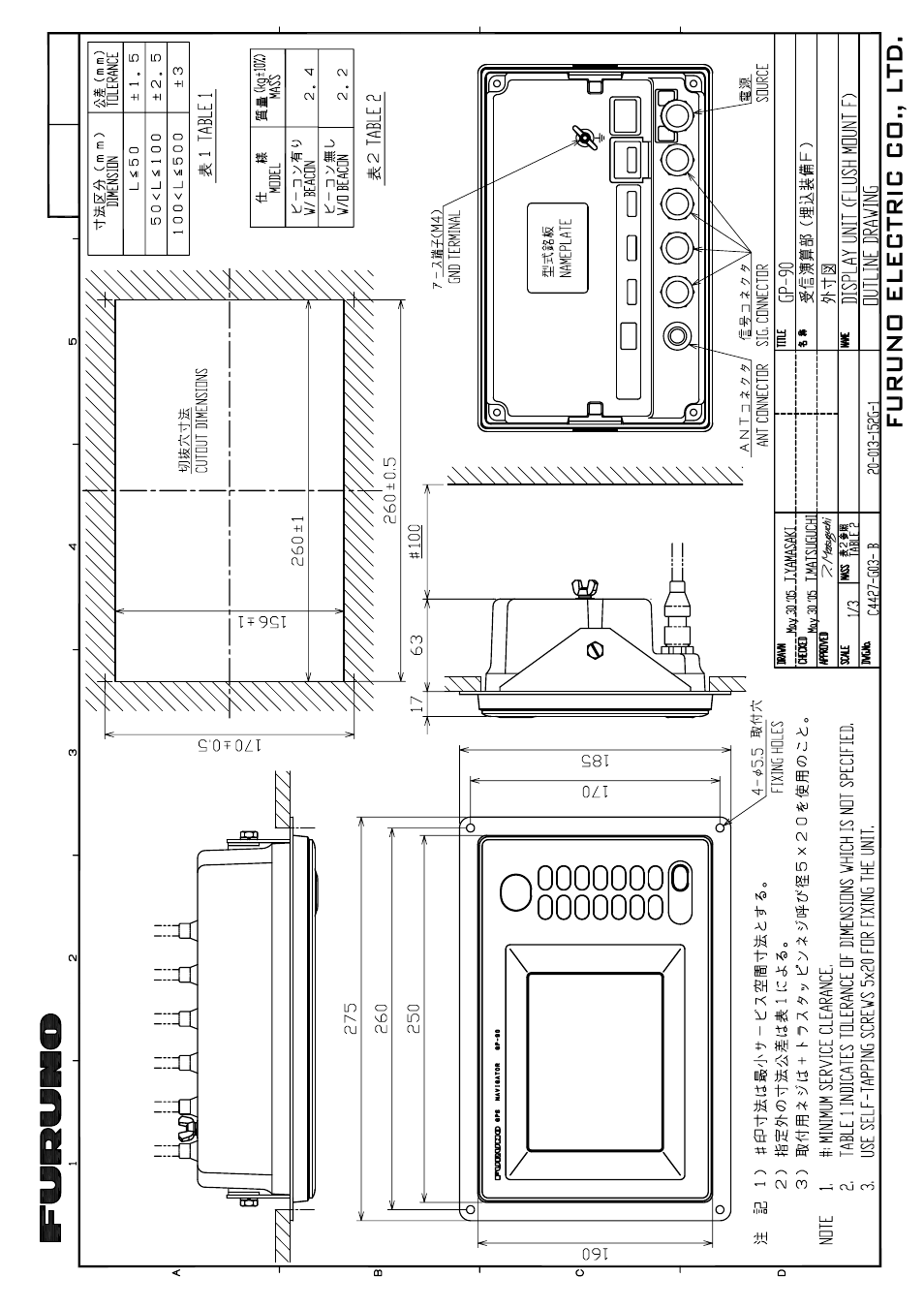 Furuno GP-90 User Manual | Page 28 / 36