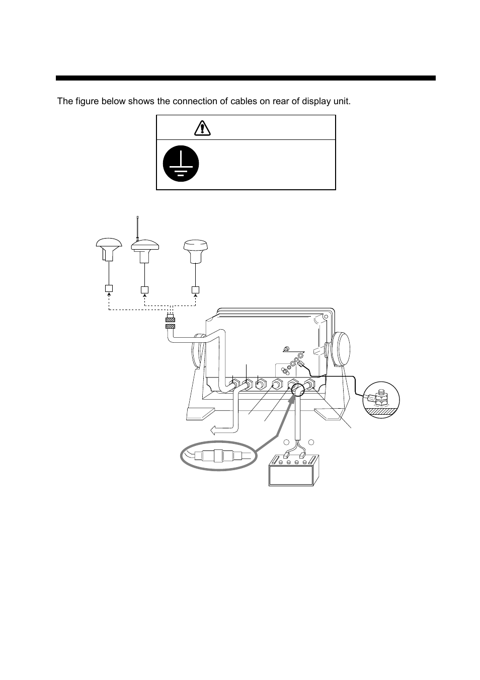 Wiring, Caution | Furuno GP-90 User Manual | Page 7 / 36