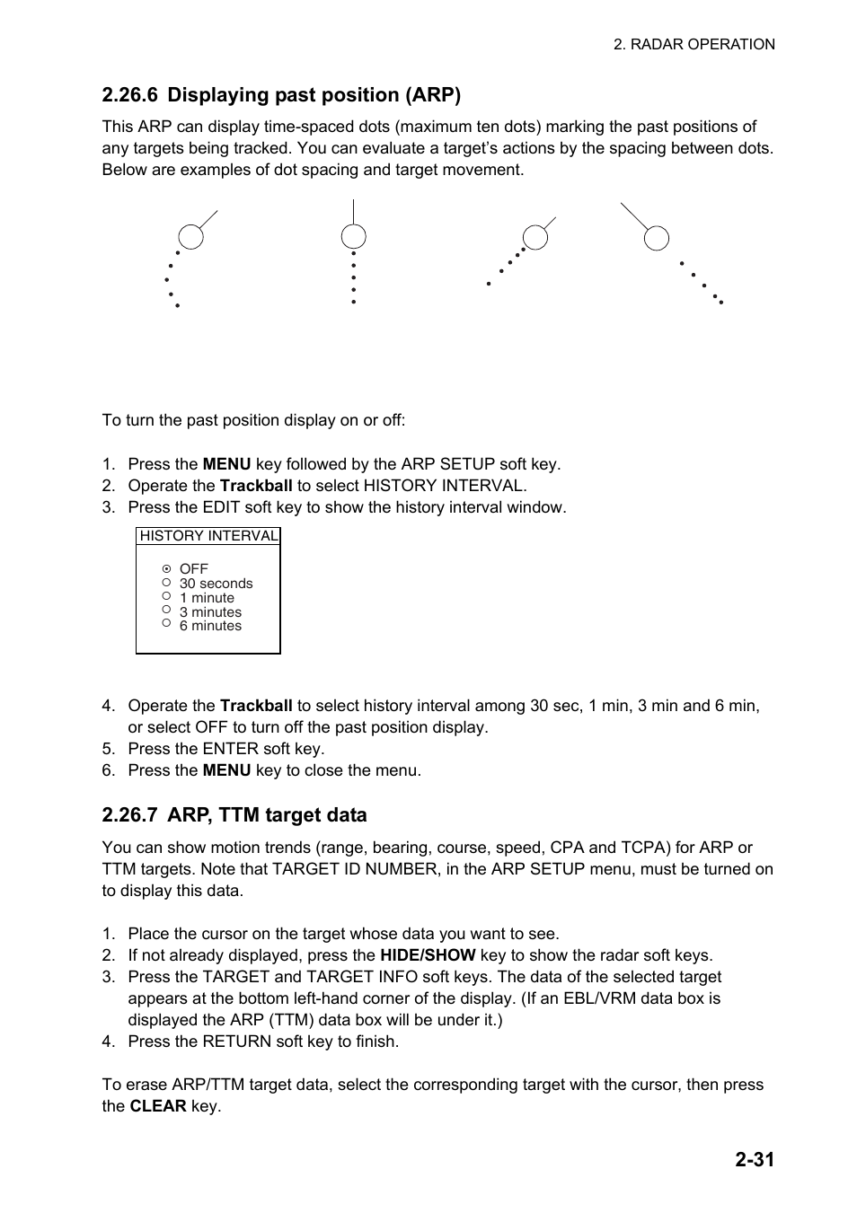 7 arp, ttm target data | Furuno NAVNET GD-1920C User Manual | Page 60 / 239