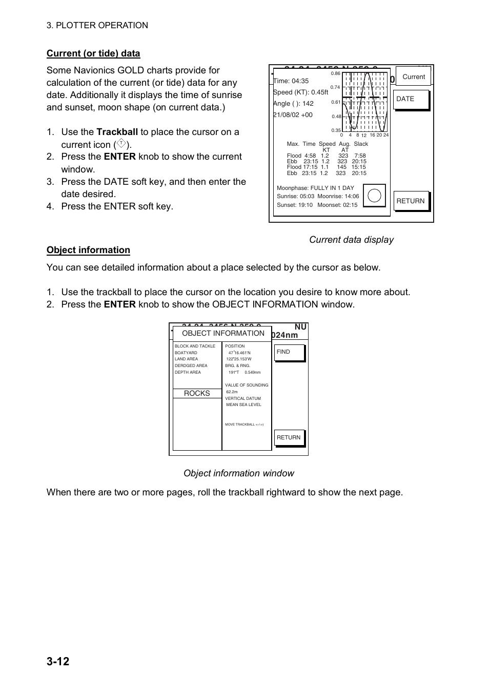 Furuno NAVNET GD-1920C User Manual | Page 77 / 239