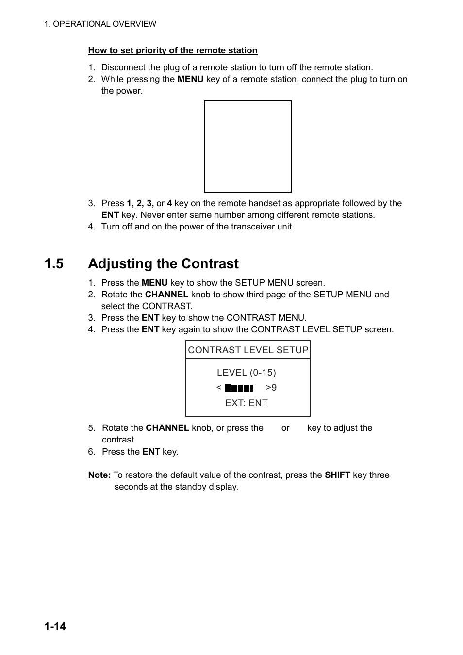 5 adjusting the contrast | Furuno FM-8800D User Manual | Page 26 / 137