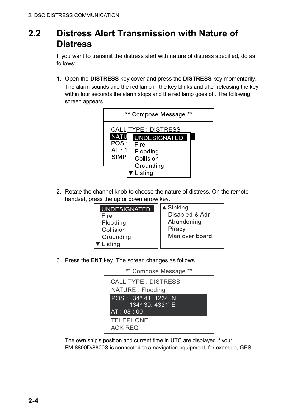 Furuno FM-8800D User Manual | Page 30 / 137