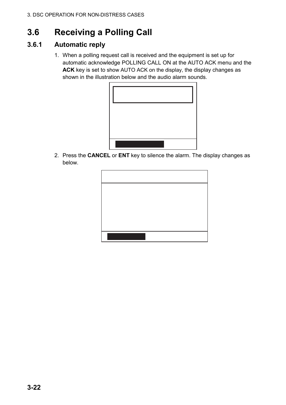 6 receiving a polling call | Furuno FM-8800D User Manual | Page 68 / 137