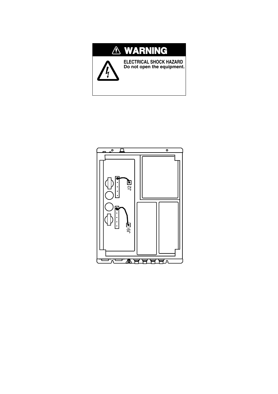 2 settings for single network sounder, Warning | Furuno ETR-30N User Manual | Page 24 / 48