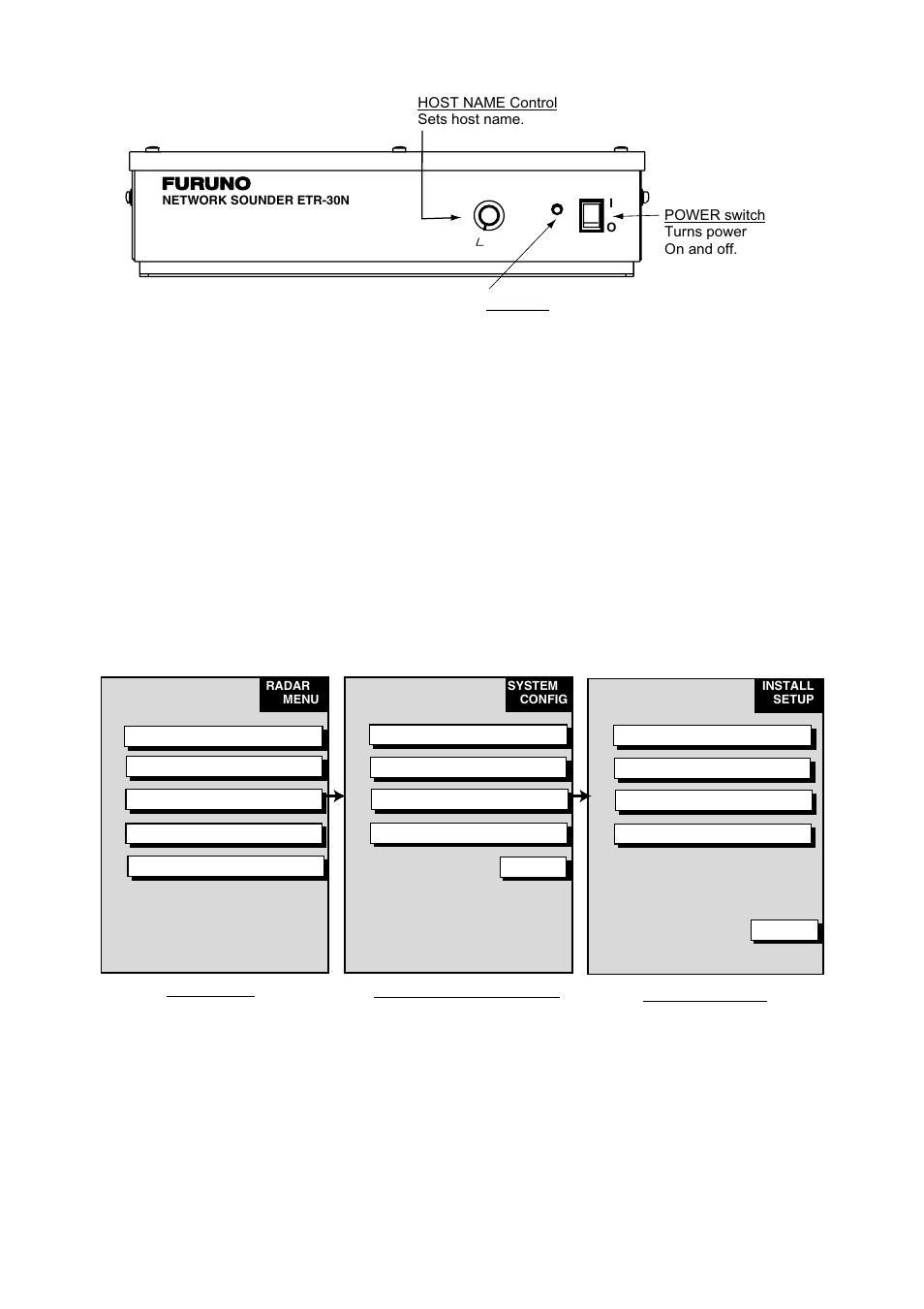 2 sounder source setting | Furuno ETR-30N User Manual | Page 25 / 48
