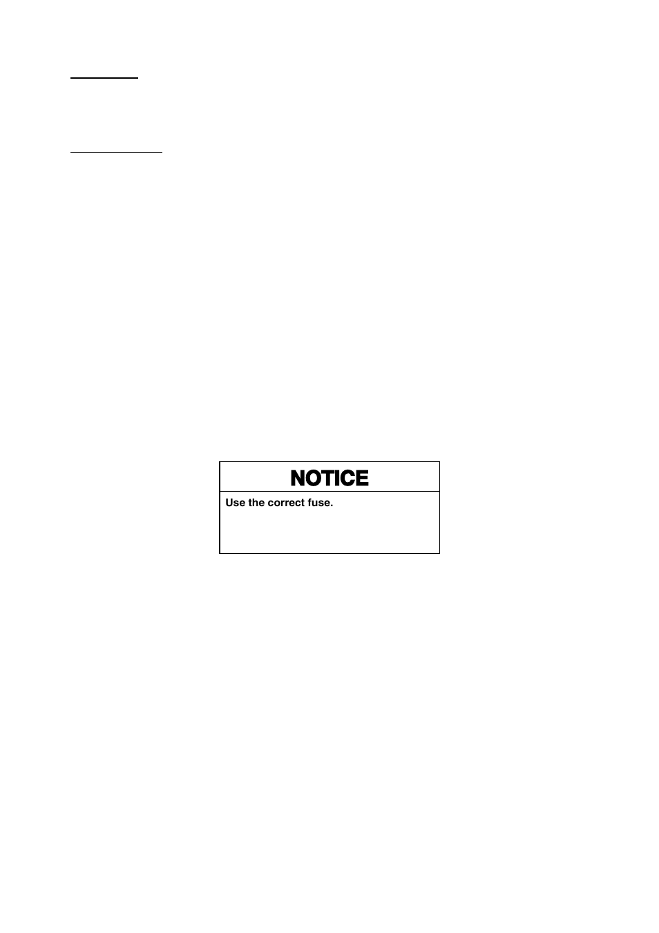 3 replacing fuses, Notice | Furuno ETR-30N User Manual | Page 36 / 48