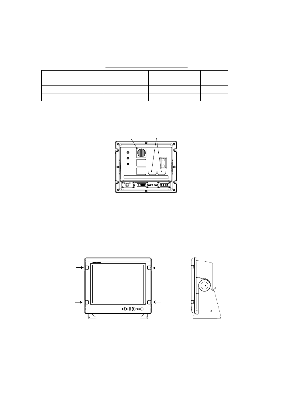 3 desktop mounting | Furuno LCD DISPLAY MU-155C User Manual | Page 10 / 36