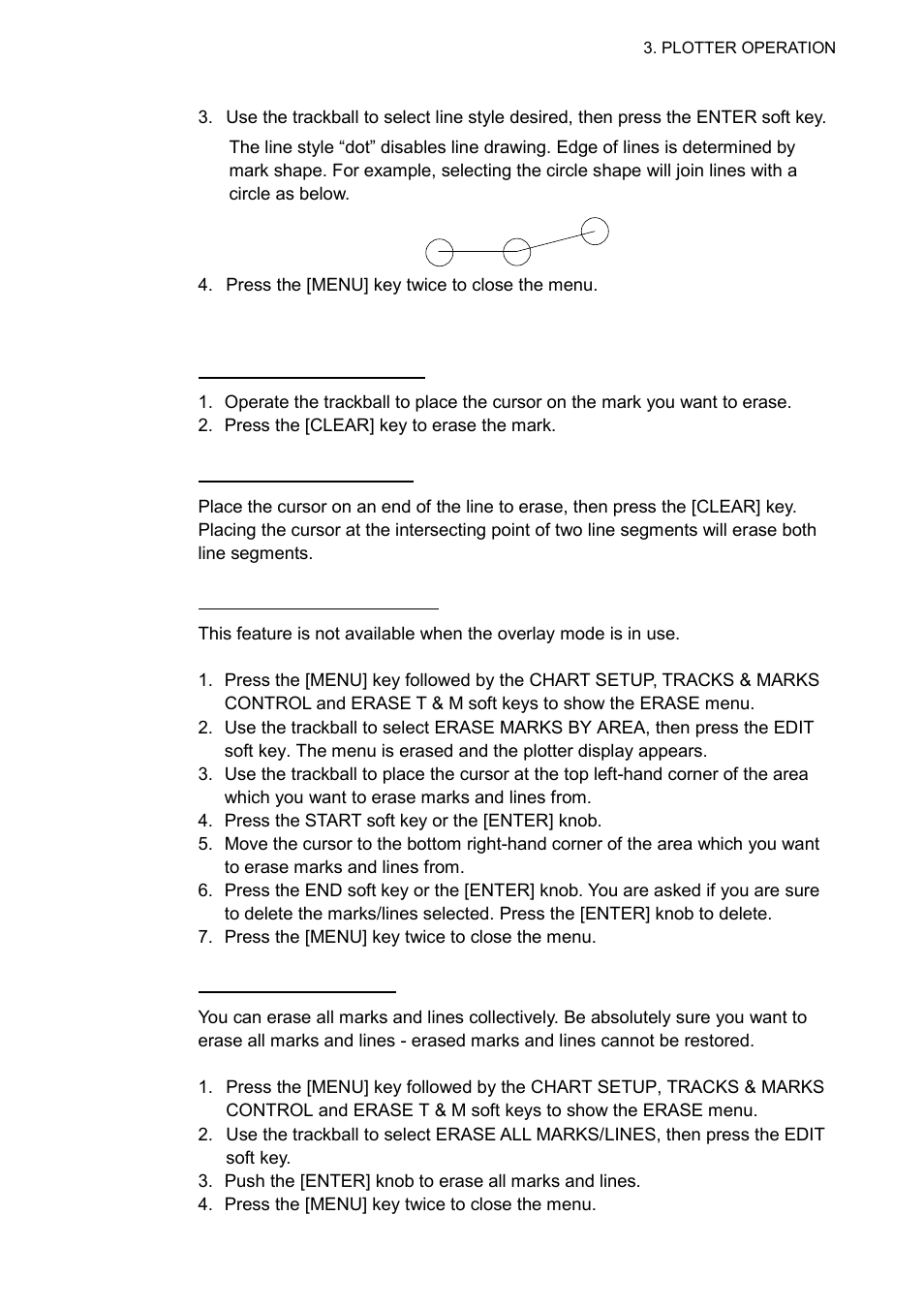 4 erasing marks, lines | Furuno NAVNET 1823C User Manual | Page 113 / 260