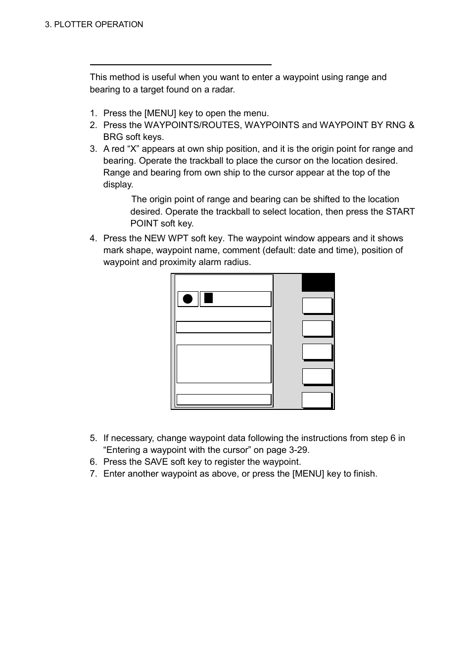 0 0 1 w p t | Furuno NAVNET 1823C User Manual | Page 116 / 260