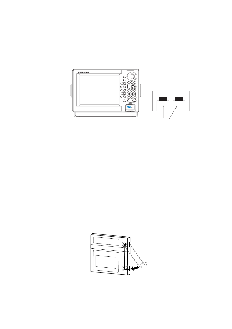 2 inserting a chart card | Furuno NAVNET 1823C User Manual | Page 21 / 260