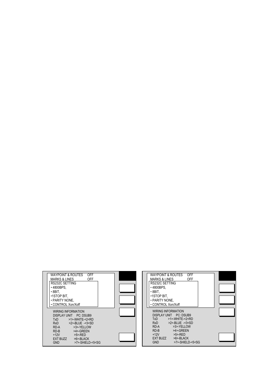 2 uploading, downloading data, 1 setting communication software on the pc, 2 uploading or downloading data | Furuno NAVNET 1823C User Manual | Page 213 / 260