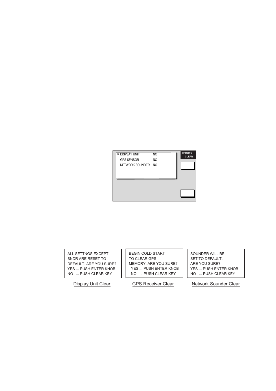 10 clearing memories | Furuno NAVNET 1823C User Manual | Page 231 / 260