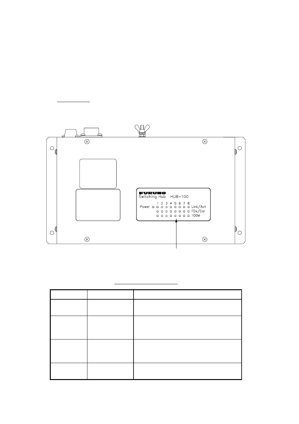 51 switching hub hub-100 (option) | Furuno FAR-28x7 Series User Manual | Page 118 / 299