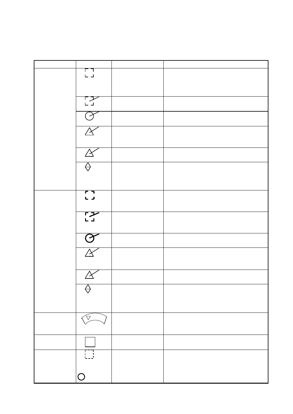 7 arp symbols and arp symbol attributes, 1 arp symbols | Furuno FAR-28x7 Series User Manual | Page 135 / 299