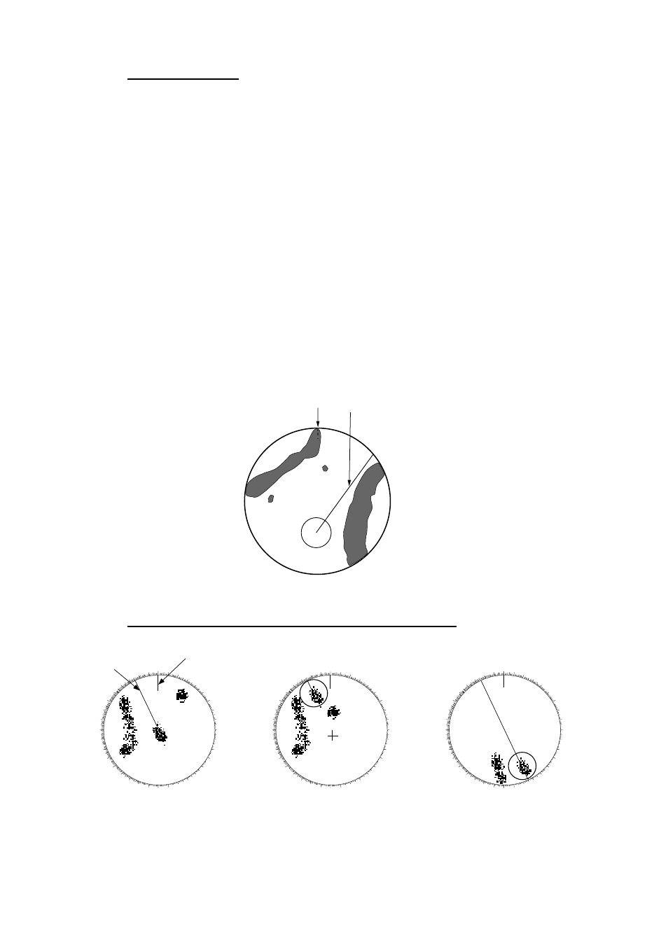 Radar operation, Heading line north marker | Furuno FAR-28x7 Series User Manual | Page 46 / 299