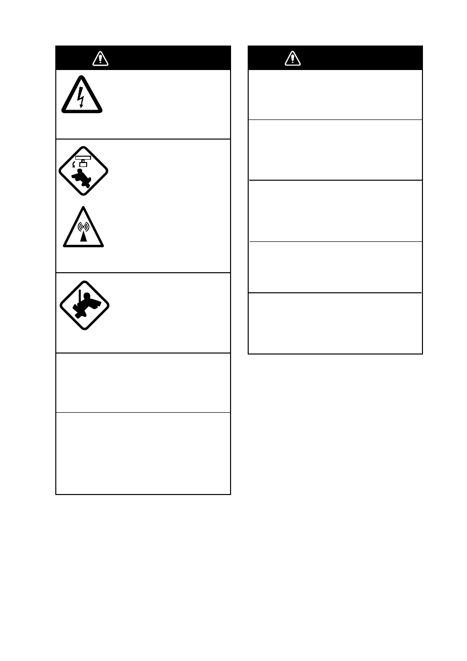 Warning | Furuno FAR-28x7 Series User Manual | Page 5 / 299