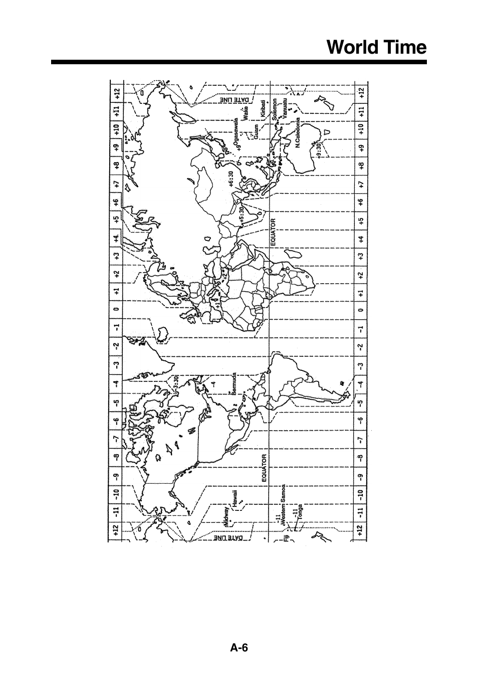 World time | Furuno GP-1850DF User Manual | Page 102 / 110