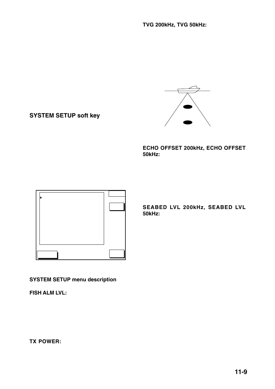 System setup soft key | Furuno GP-1850DF User Manual | Page 77 / 110