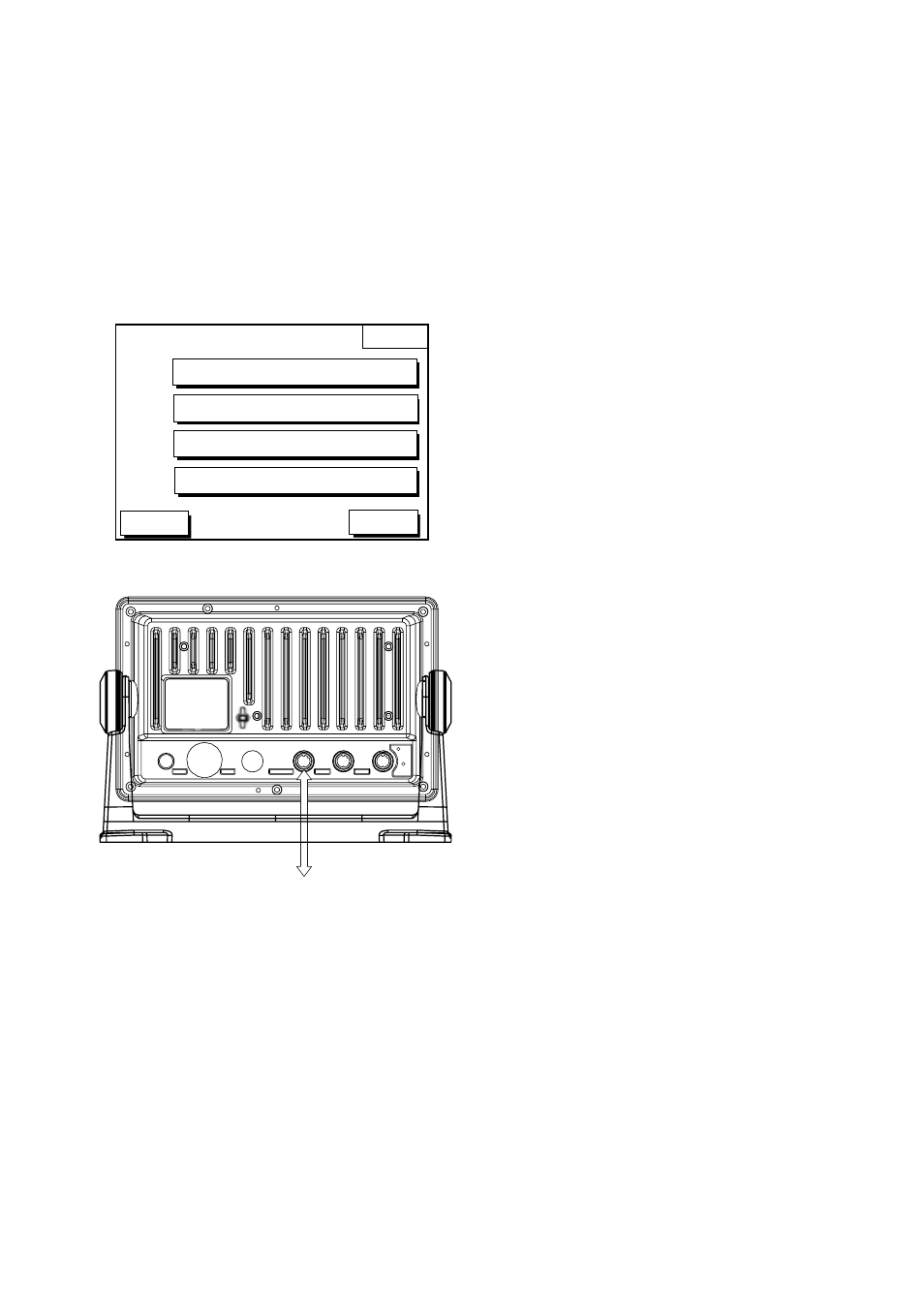 Upload/download data menu | Furuno GP-1850DF User Manual | Page 79 / 110