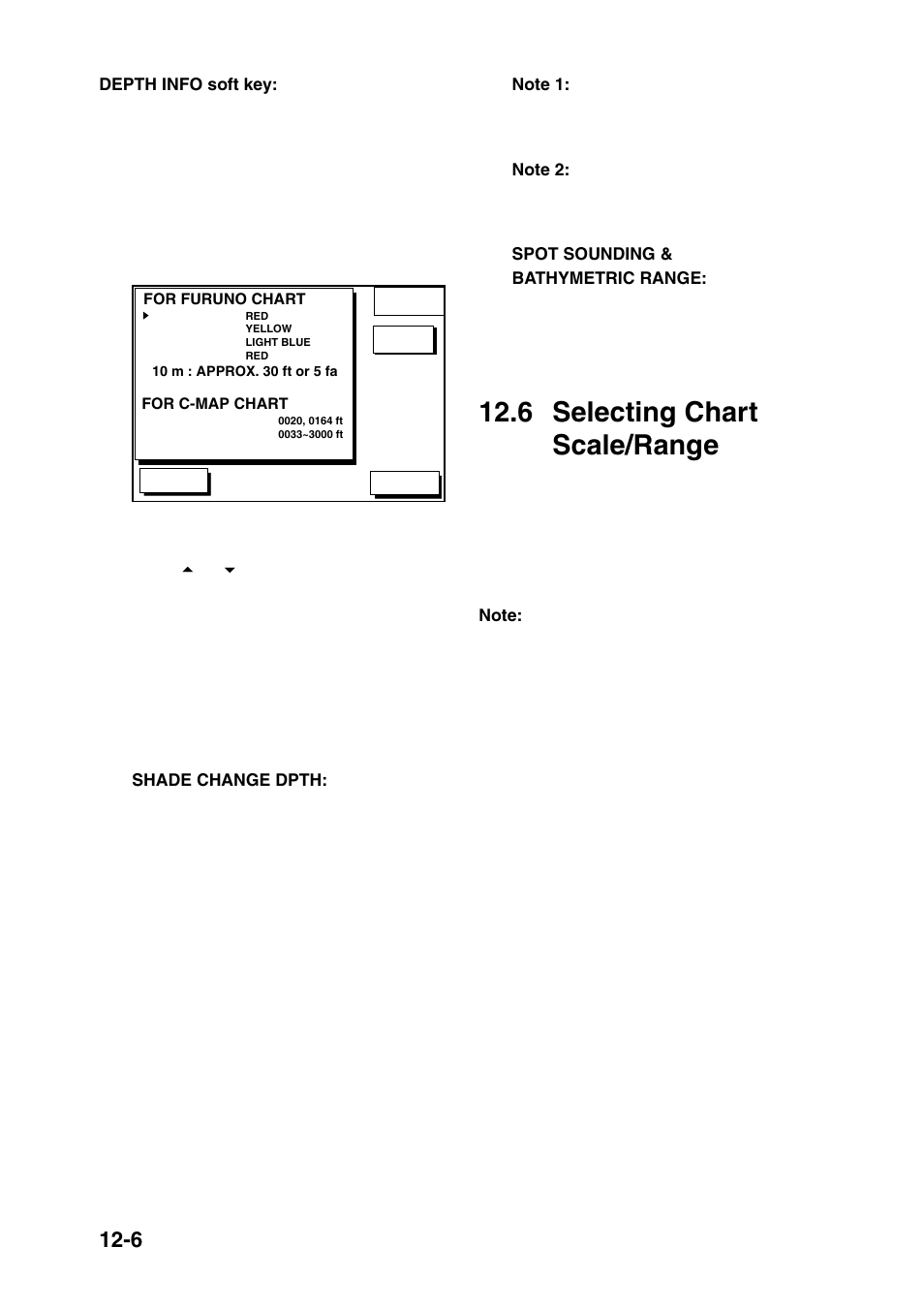 6 selecting chart scale/range | Furuno GP-1850DF User Manual | Page 88 / 110